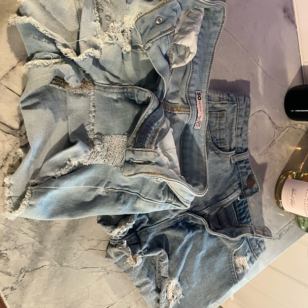 SO Light Blue Denim Shorts